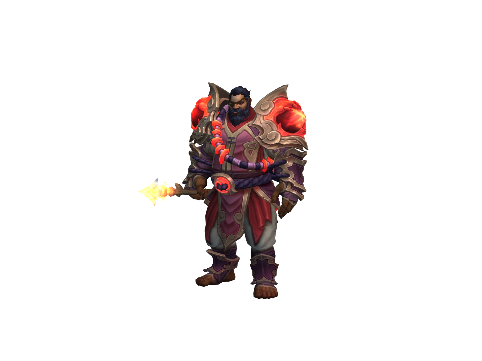 Nofists 3D character render