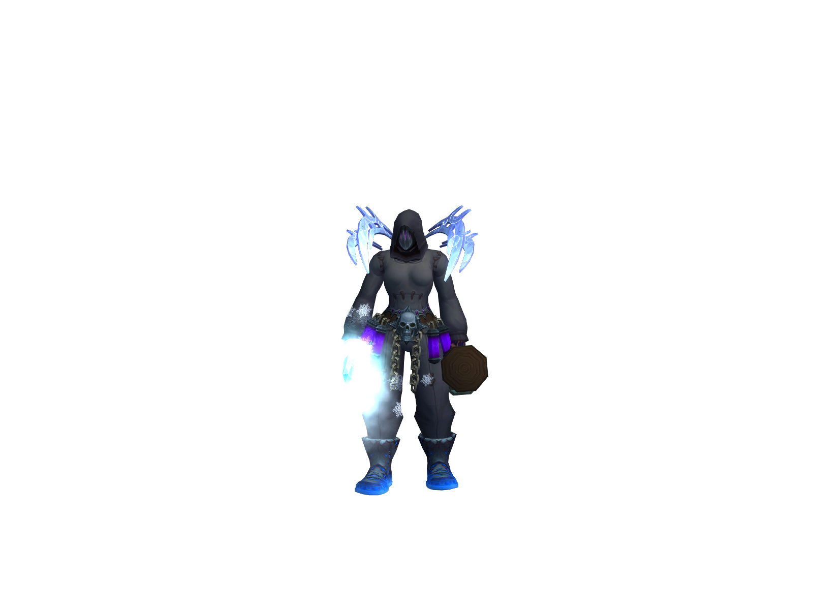 Fullpoly 3D character render
