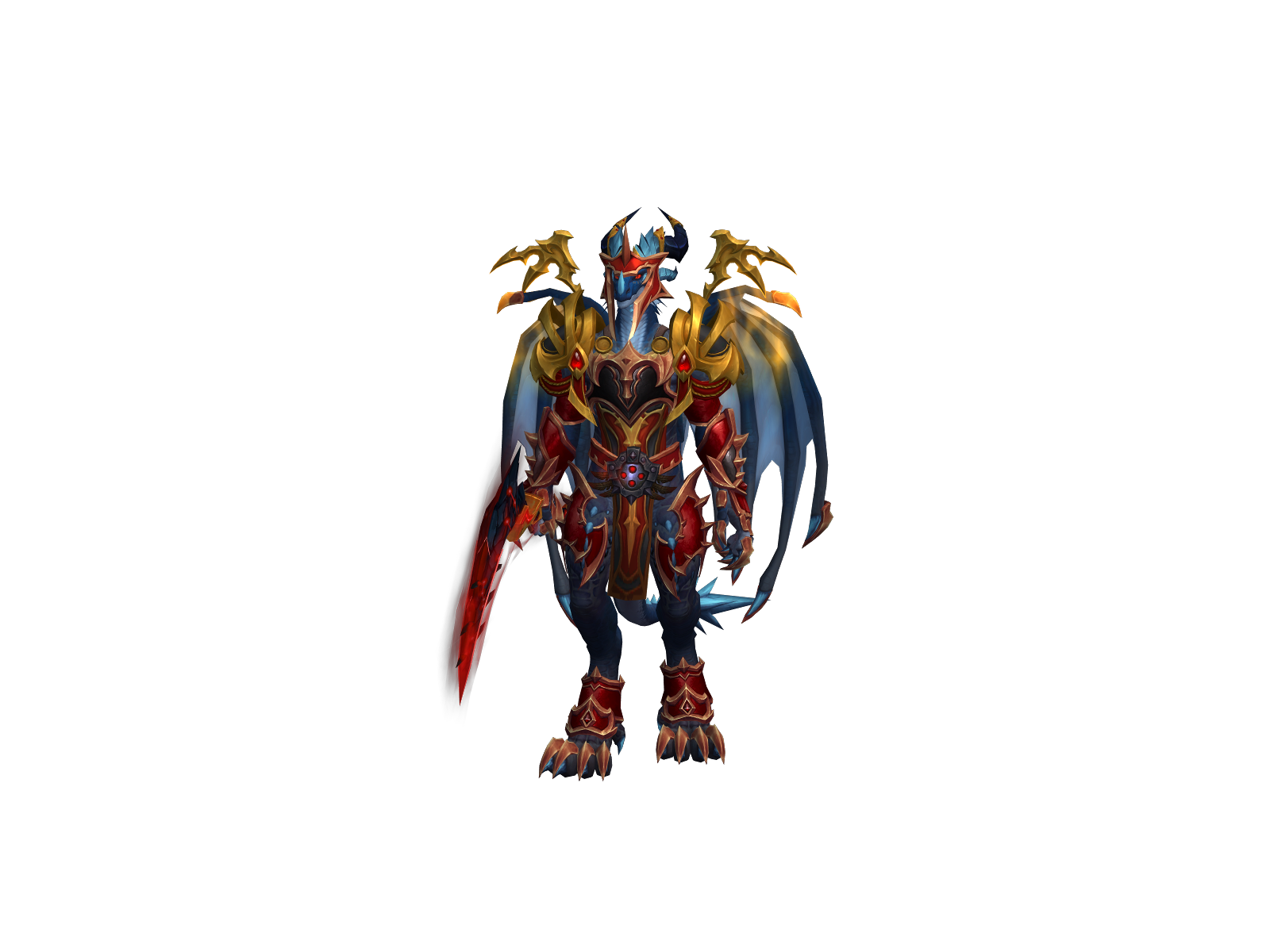 Infernagos 3D character render