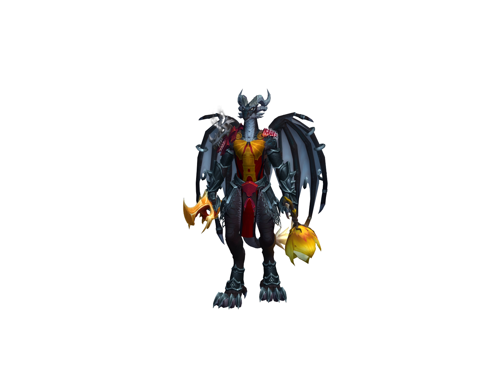 Manàdeath 3D character render