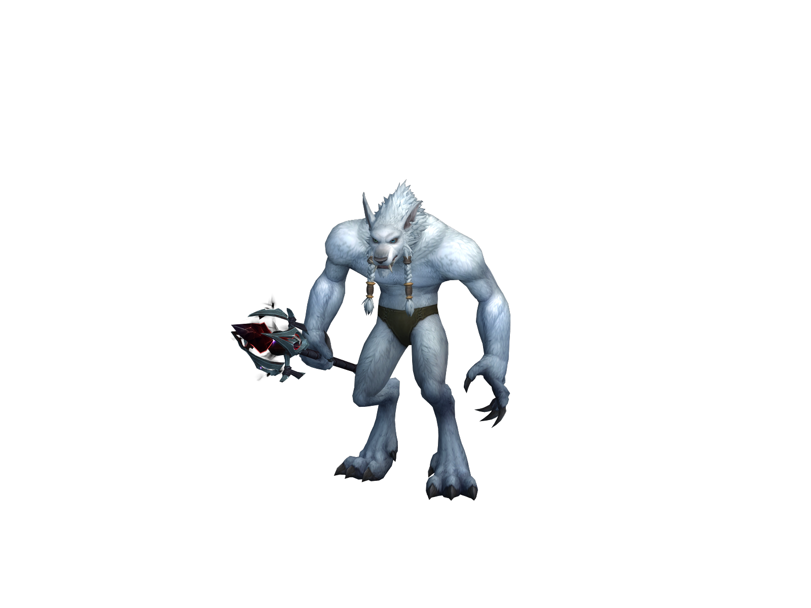 Nathari 3D character render