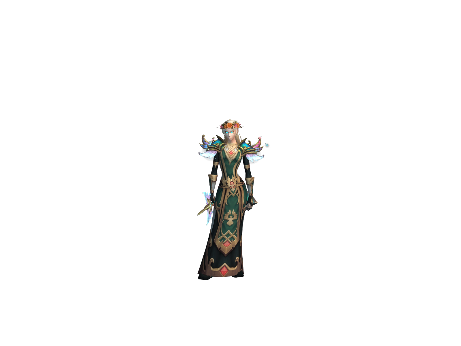 Morganauria 3D character render