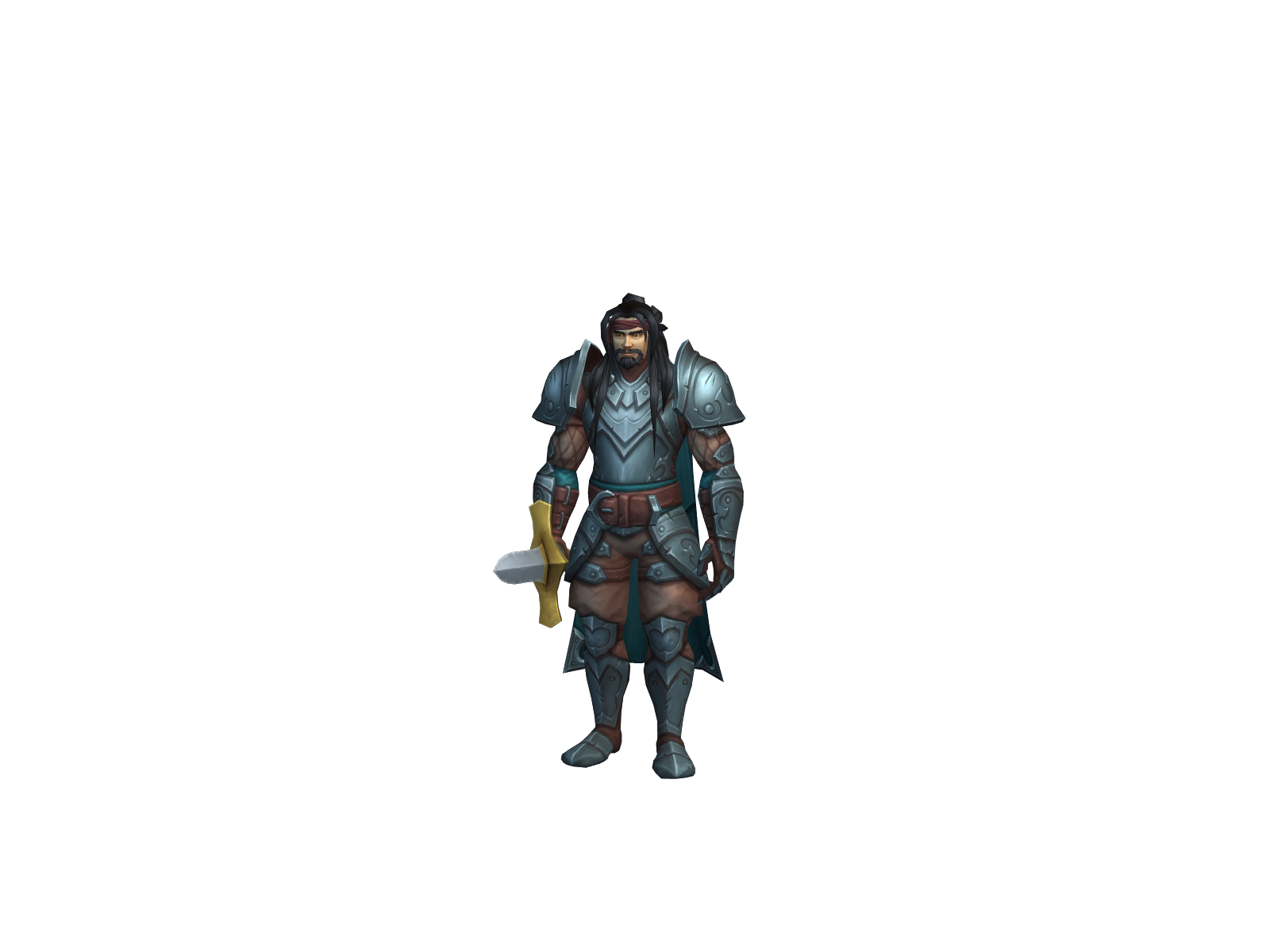 Deymian 3D character render