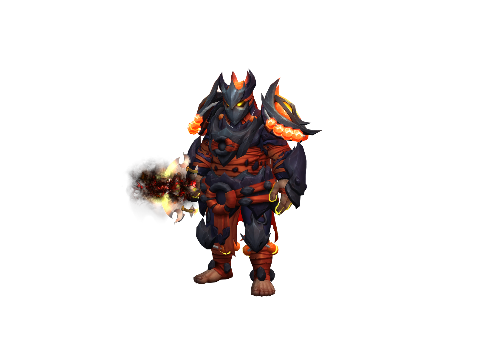Punchmore 3D character render