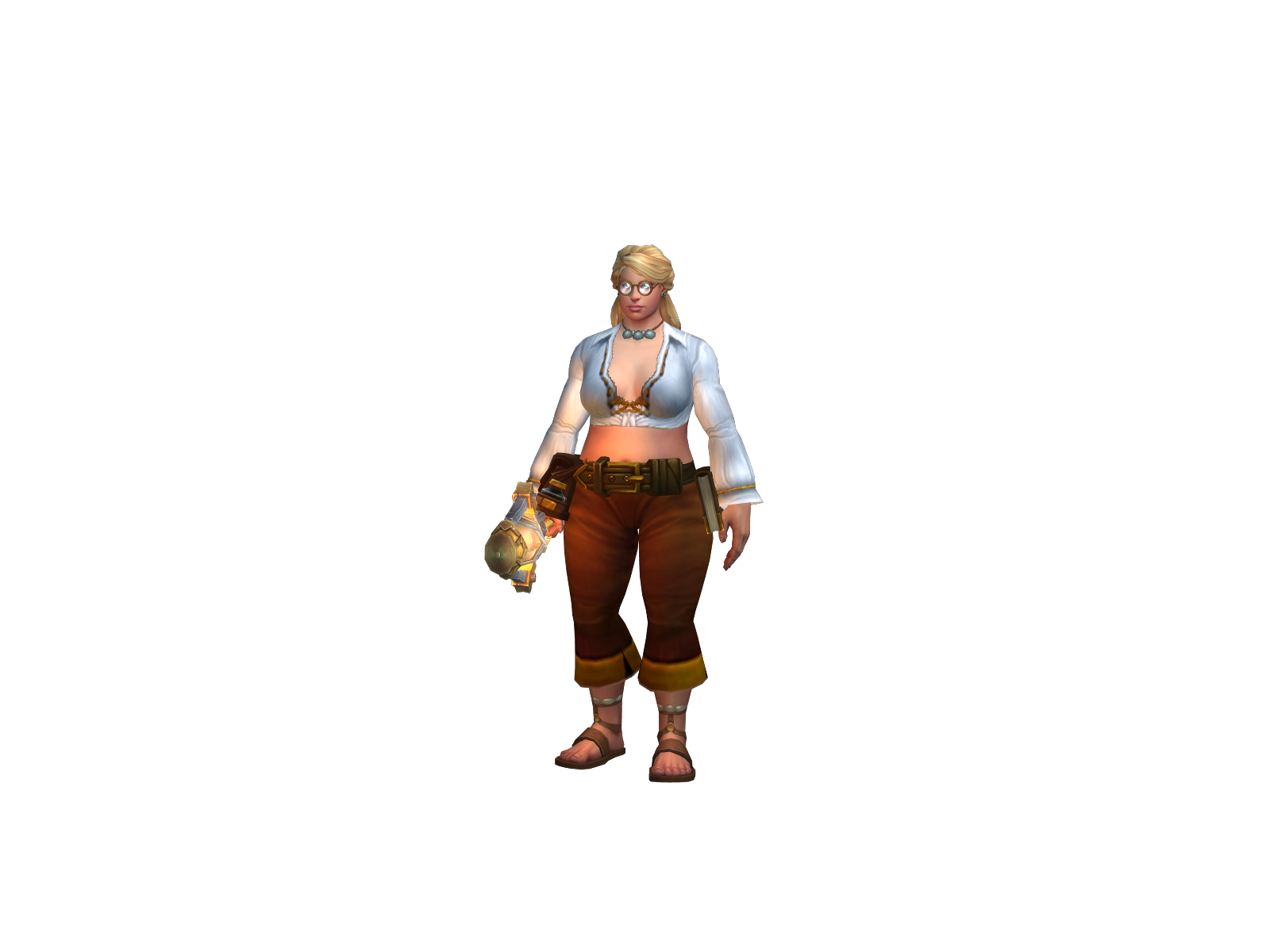 Radrat 3D character render