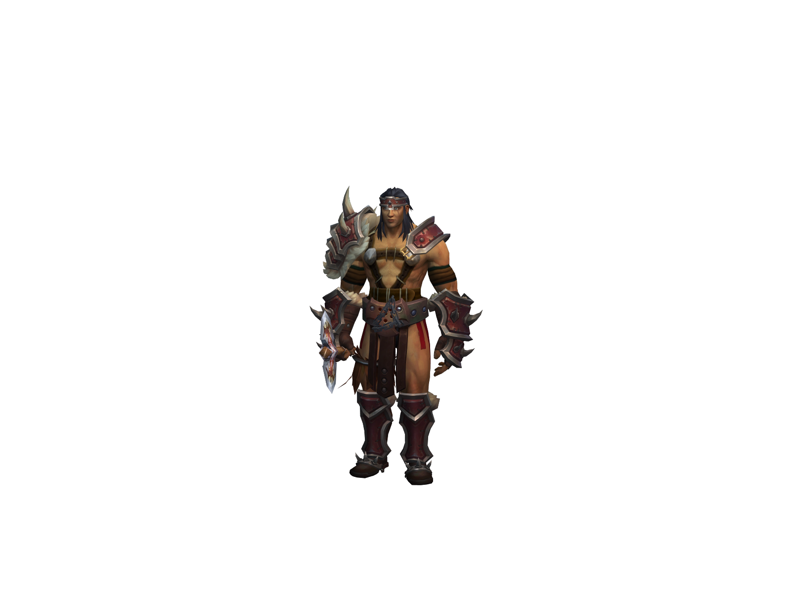 Arathon 3D character render