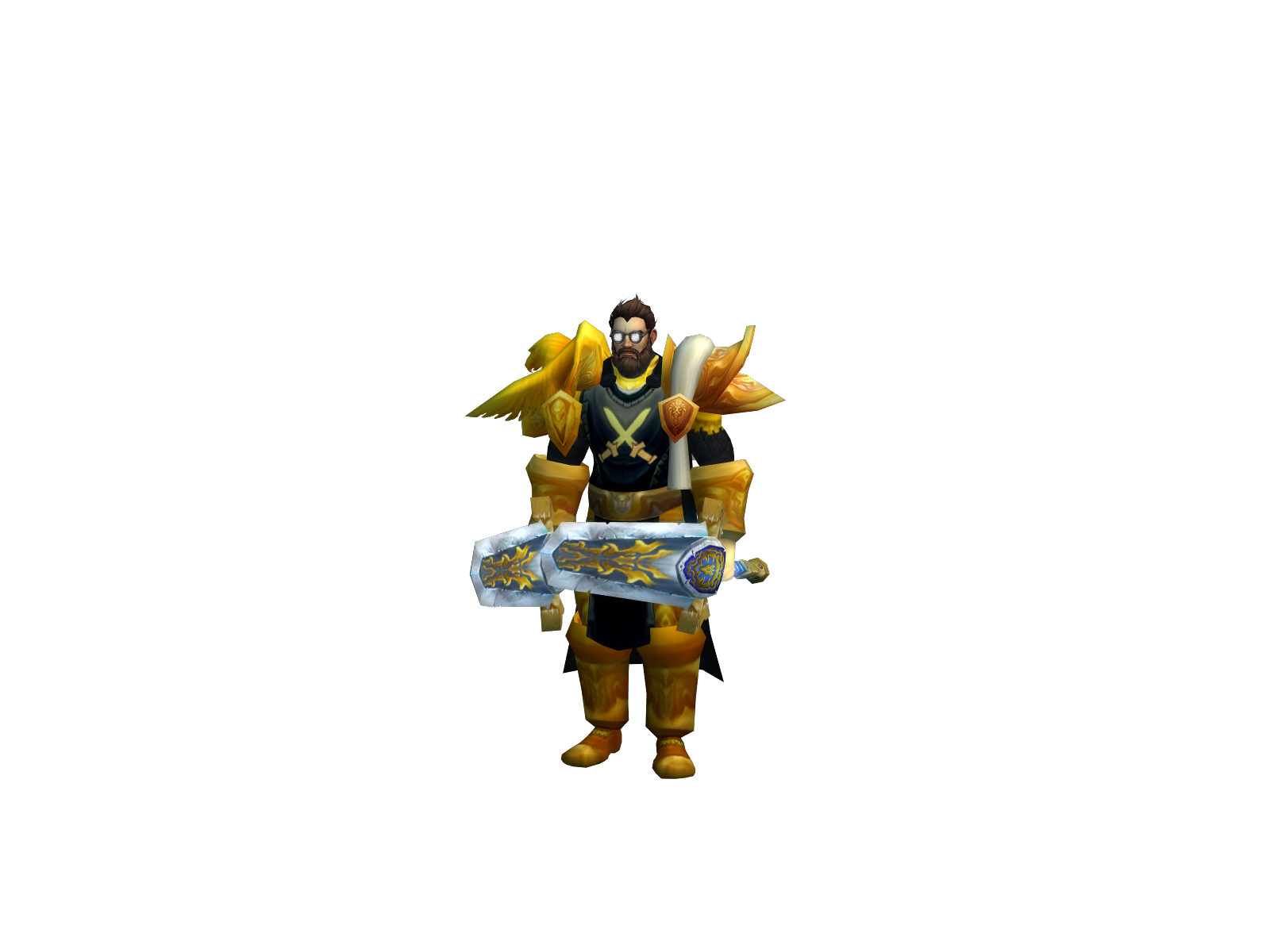 Frostywind 3D character render