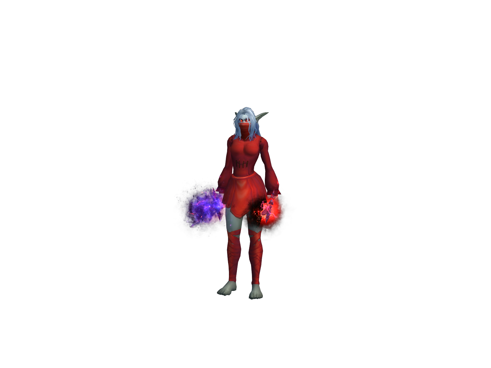 Qxr 3D character render