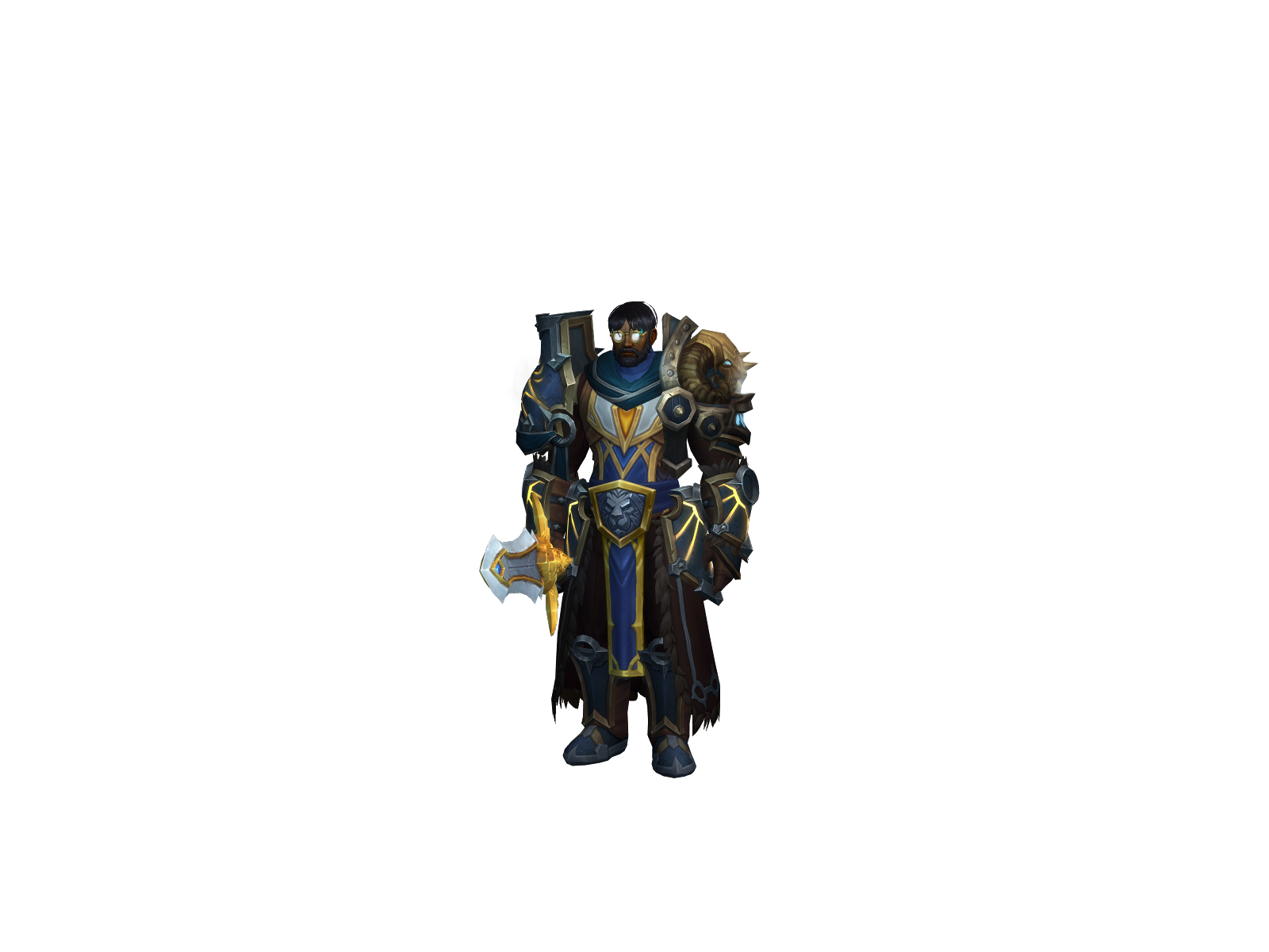 Rexknight 3D character render