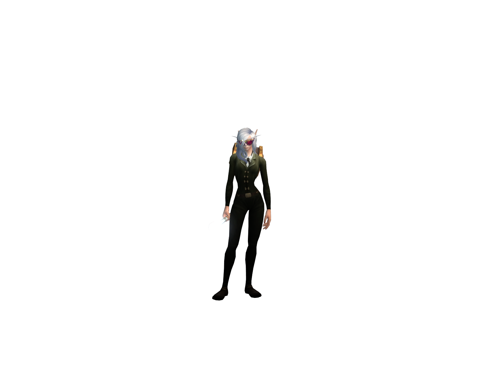 Amnesia 3D character render