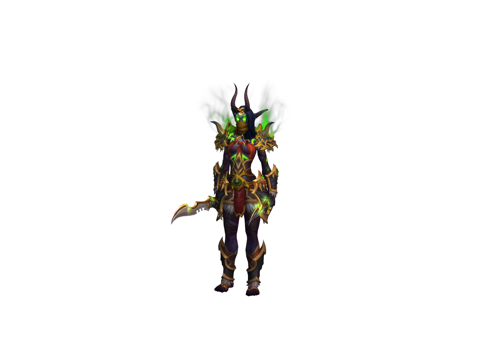 Yelysea 3D character render