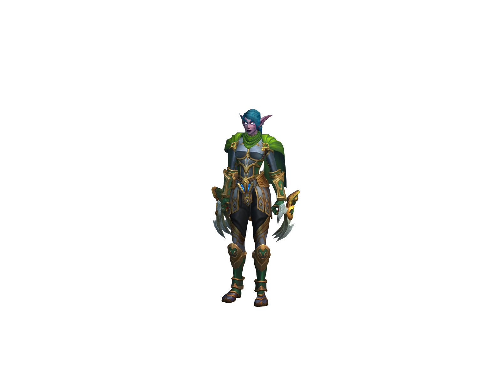 Merendra 3D character render