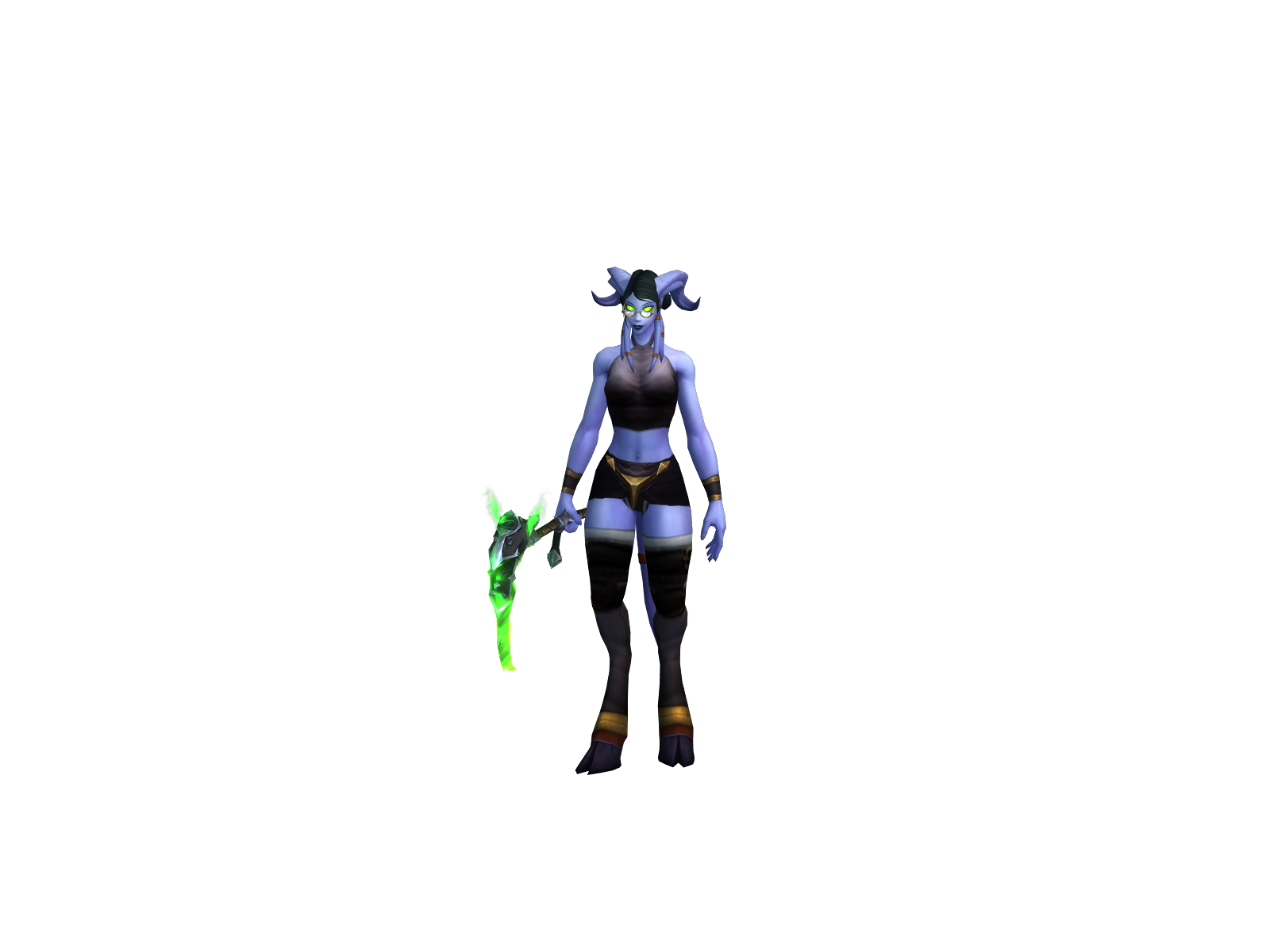 Uvaria 3D character render