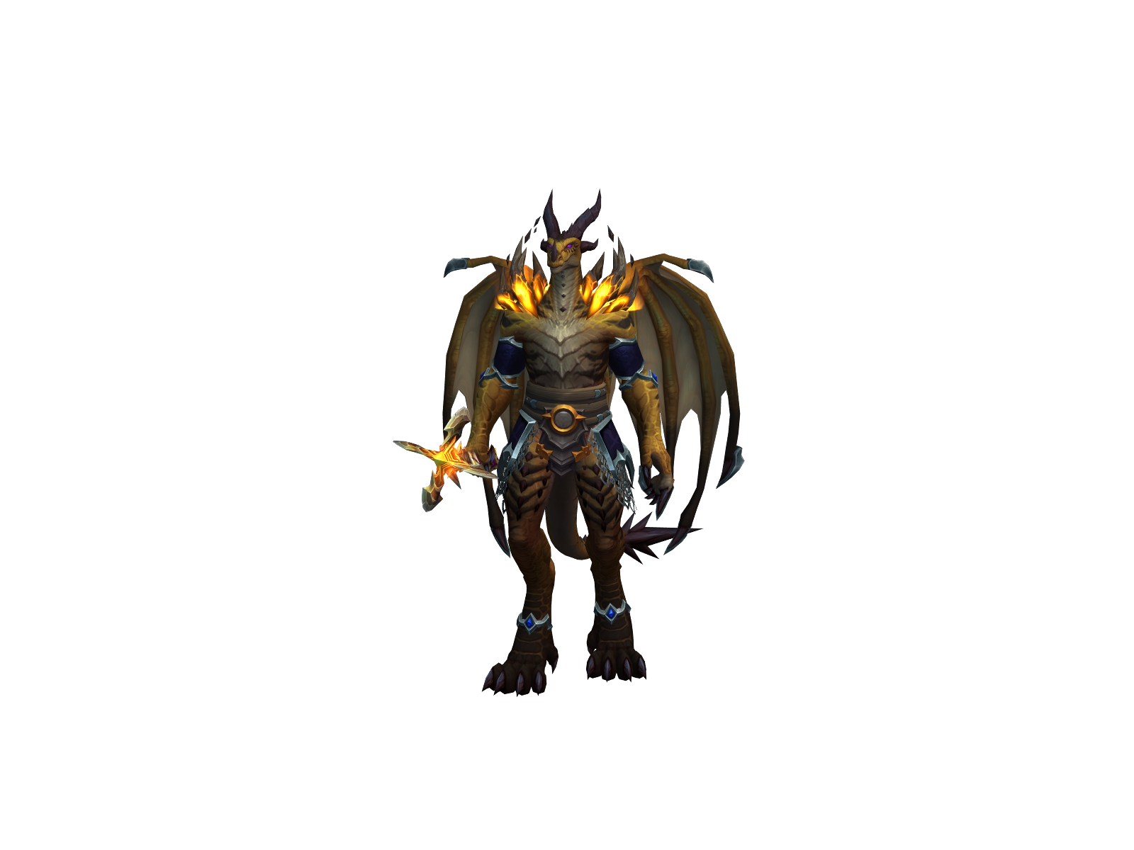 Kalidern 3D character render