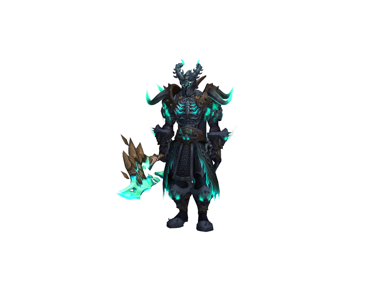Roninfiend 3D character render
