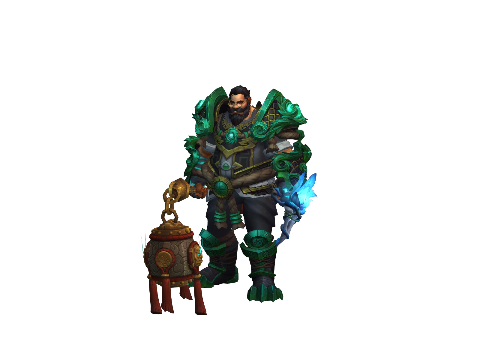 Caeldar 3D character render