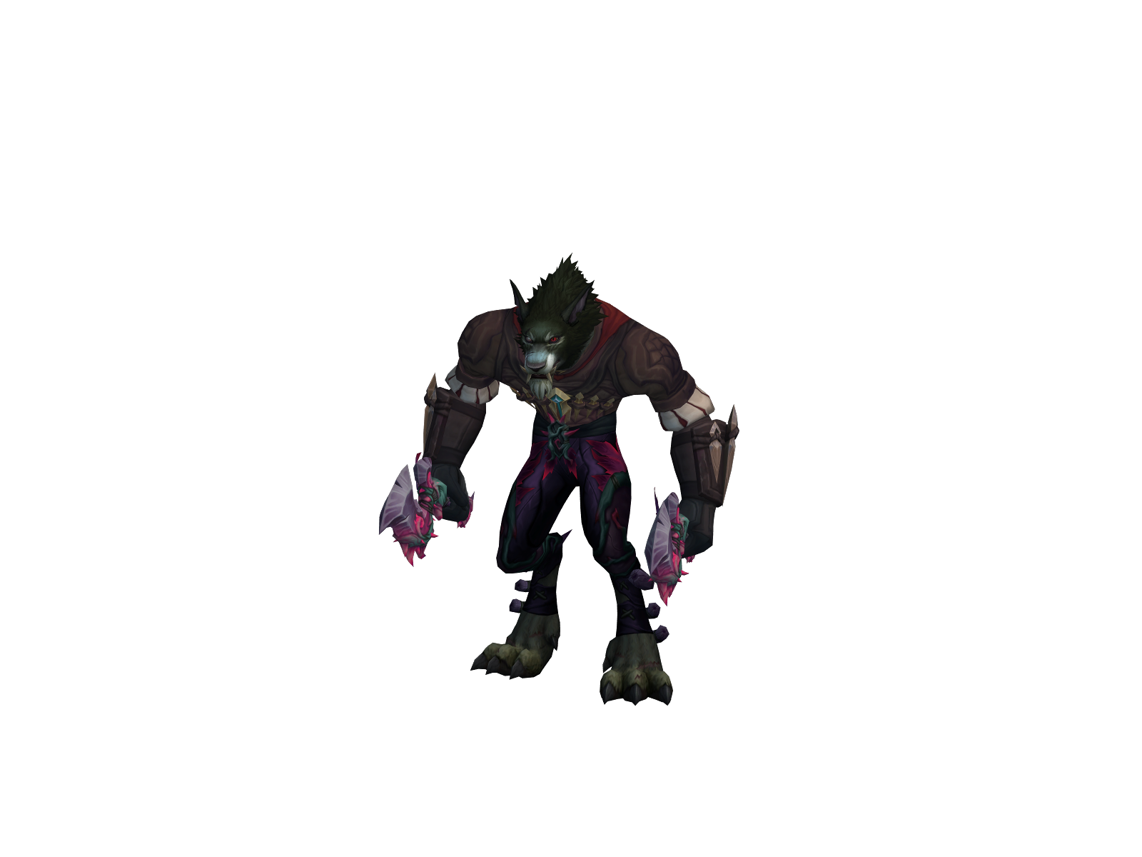 Barcley 3D character render