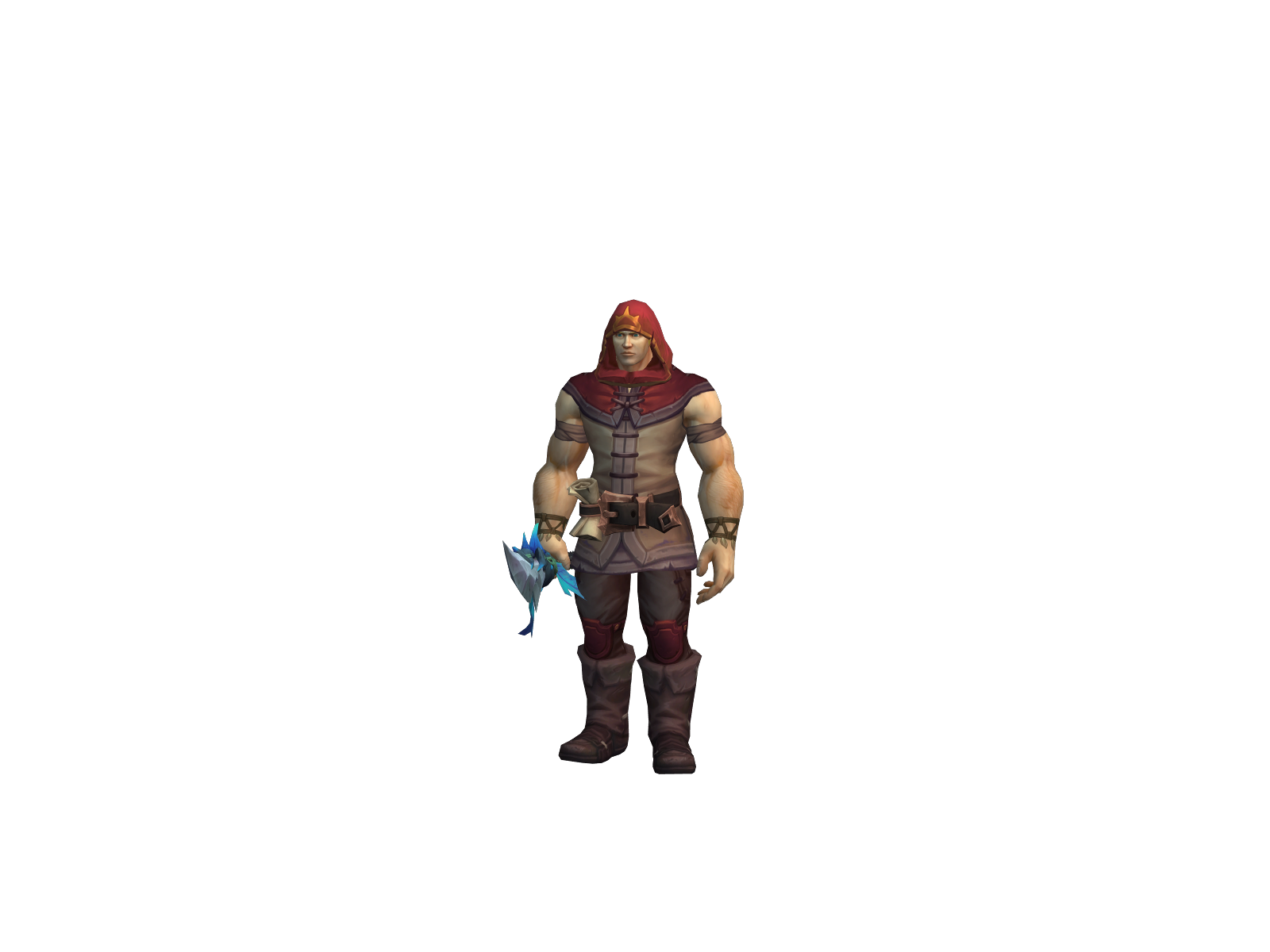 Emmanuel 3D character render
