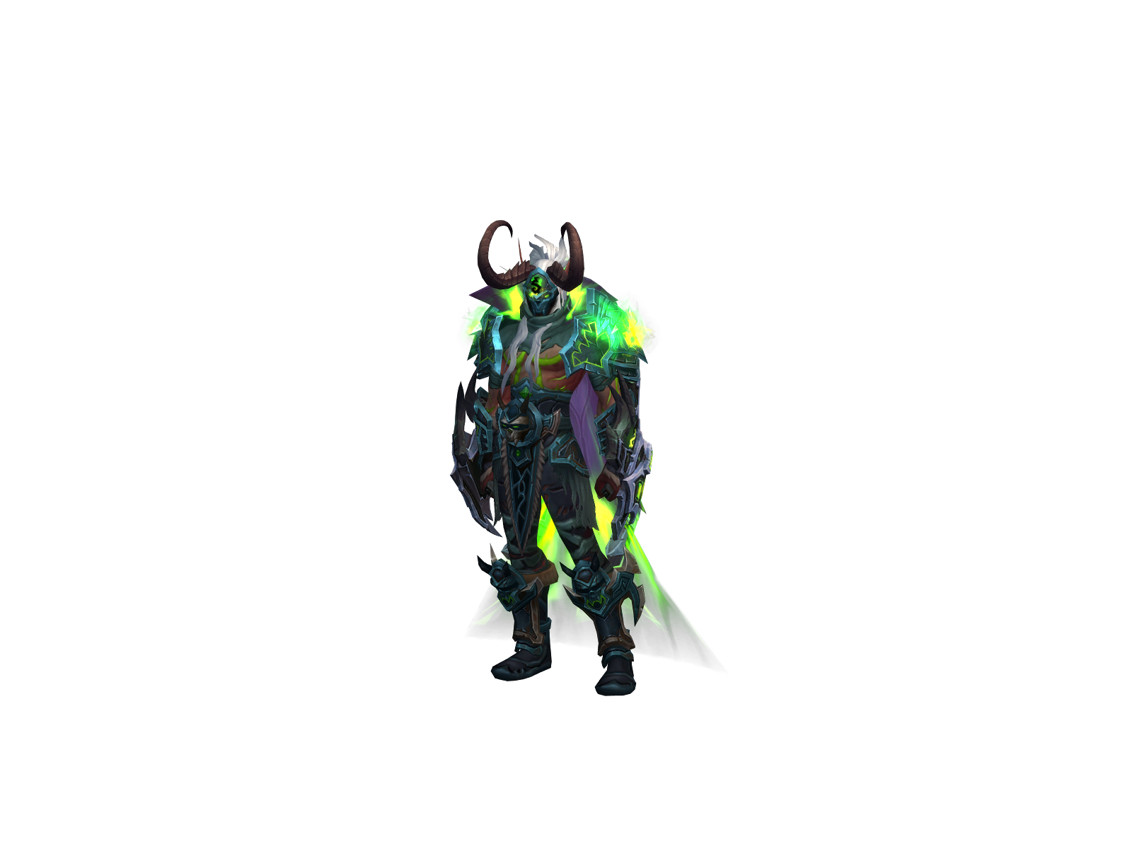 Hellsoul 3D character render