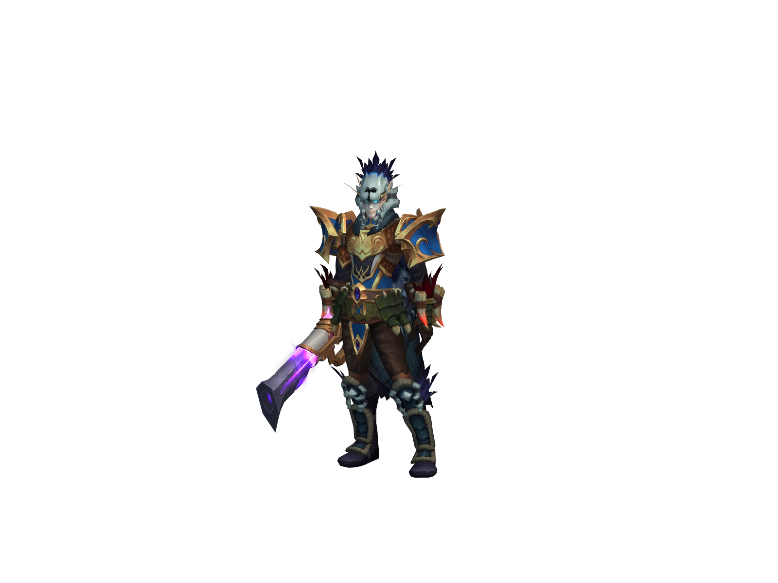 Aeryndoril 3D character render