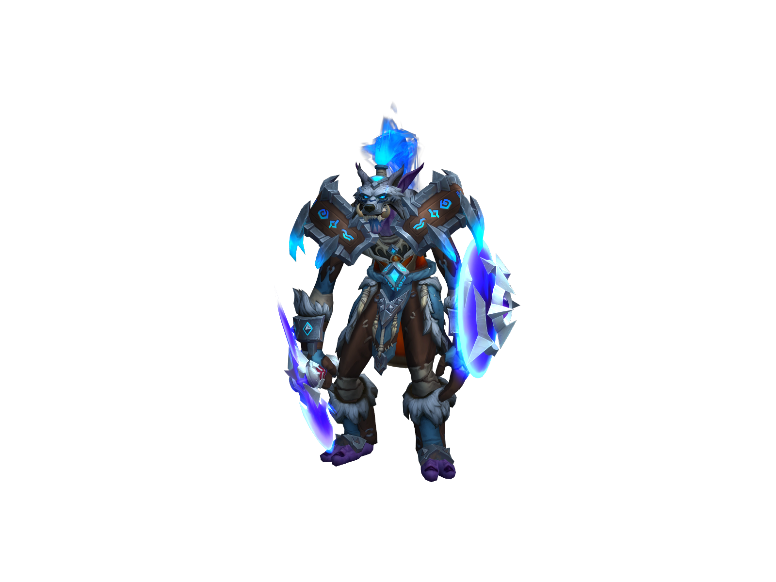 Isnek 3D character render