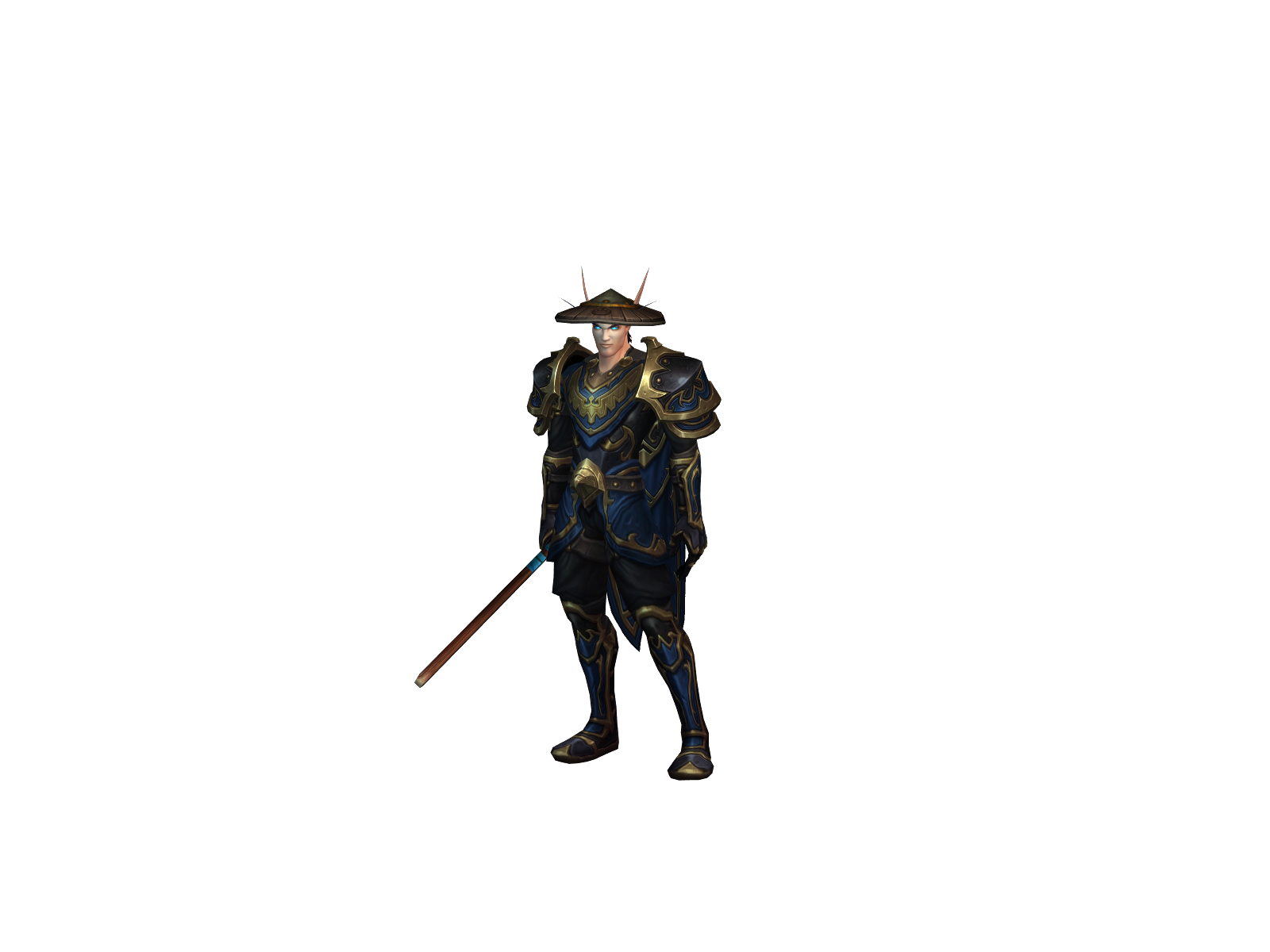 Restrian 3D character render