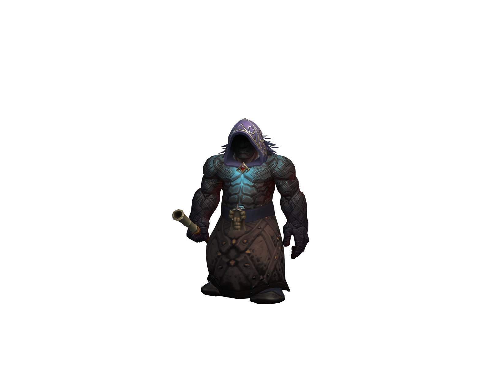 Yojirohanmaa 3D character render