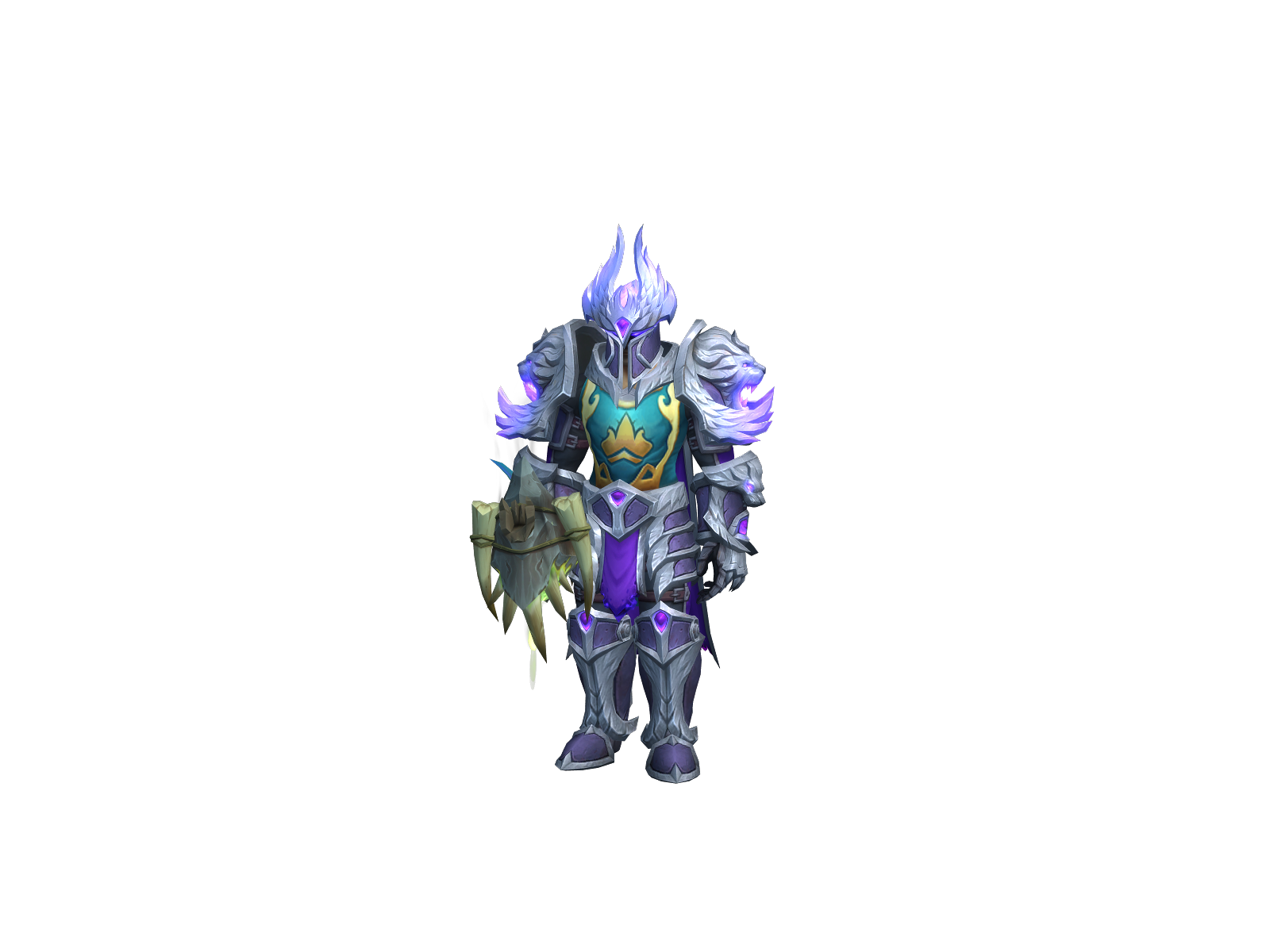 Dyrandre 3D character render