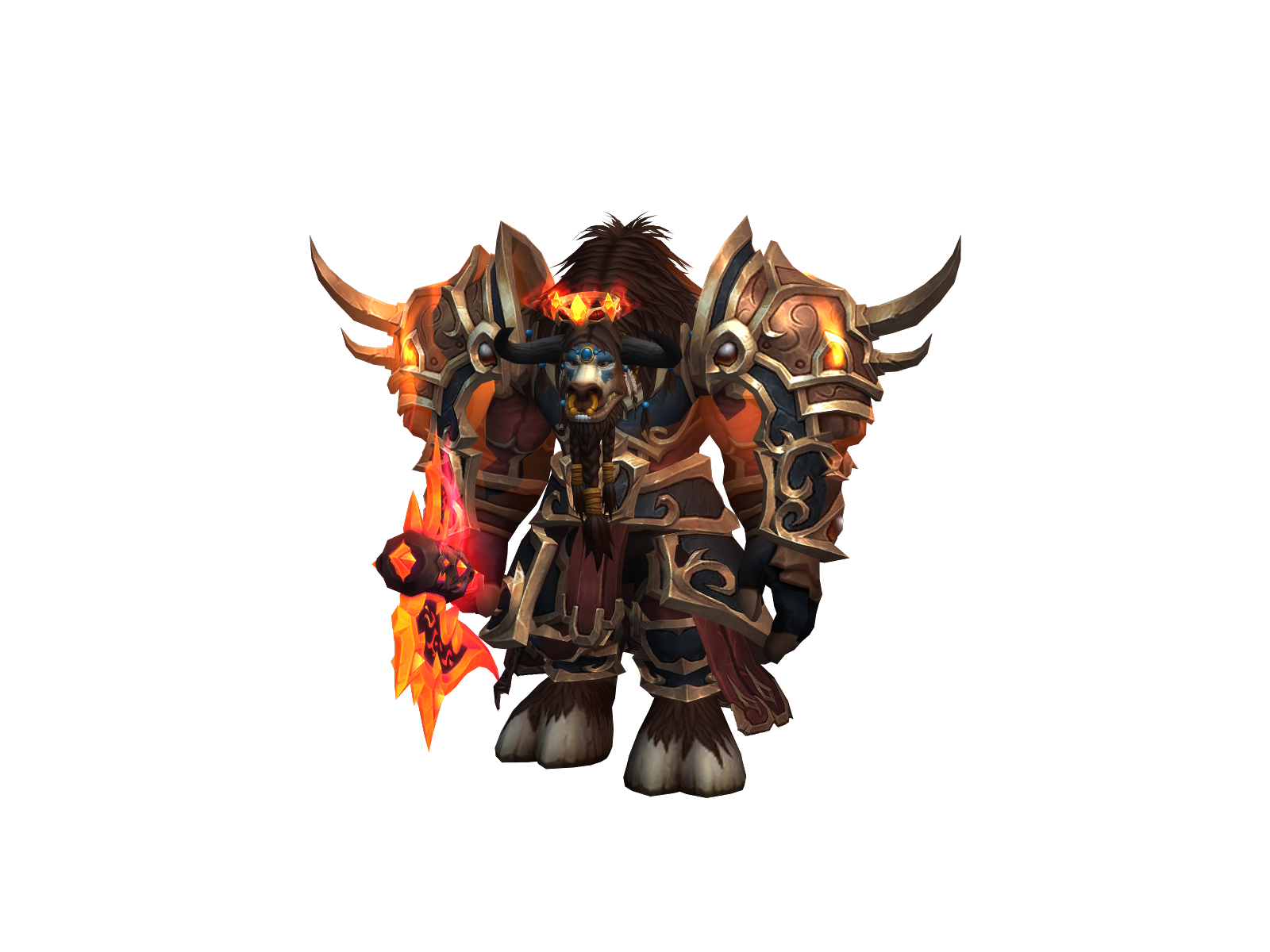 Hyphestus 3D character render