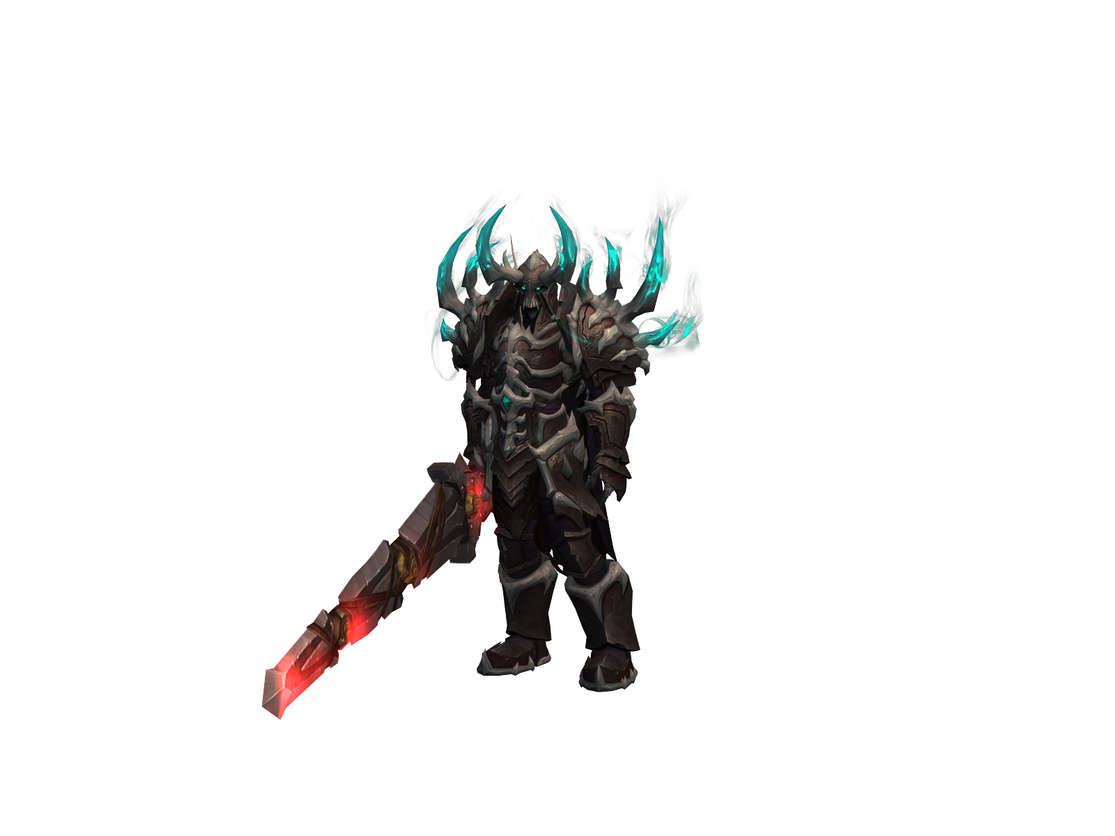 Plaguewall 3D character render