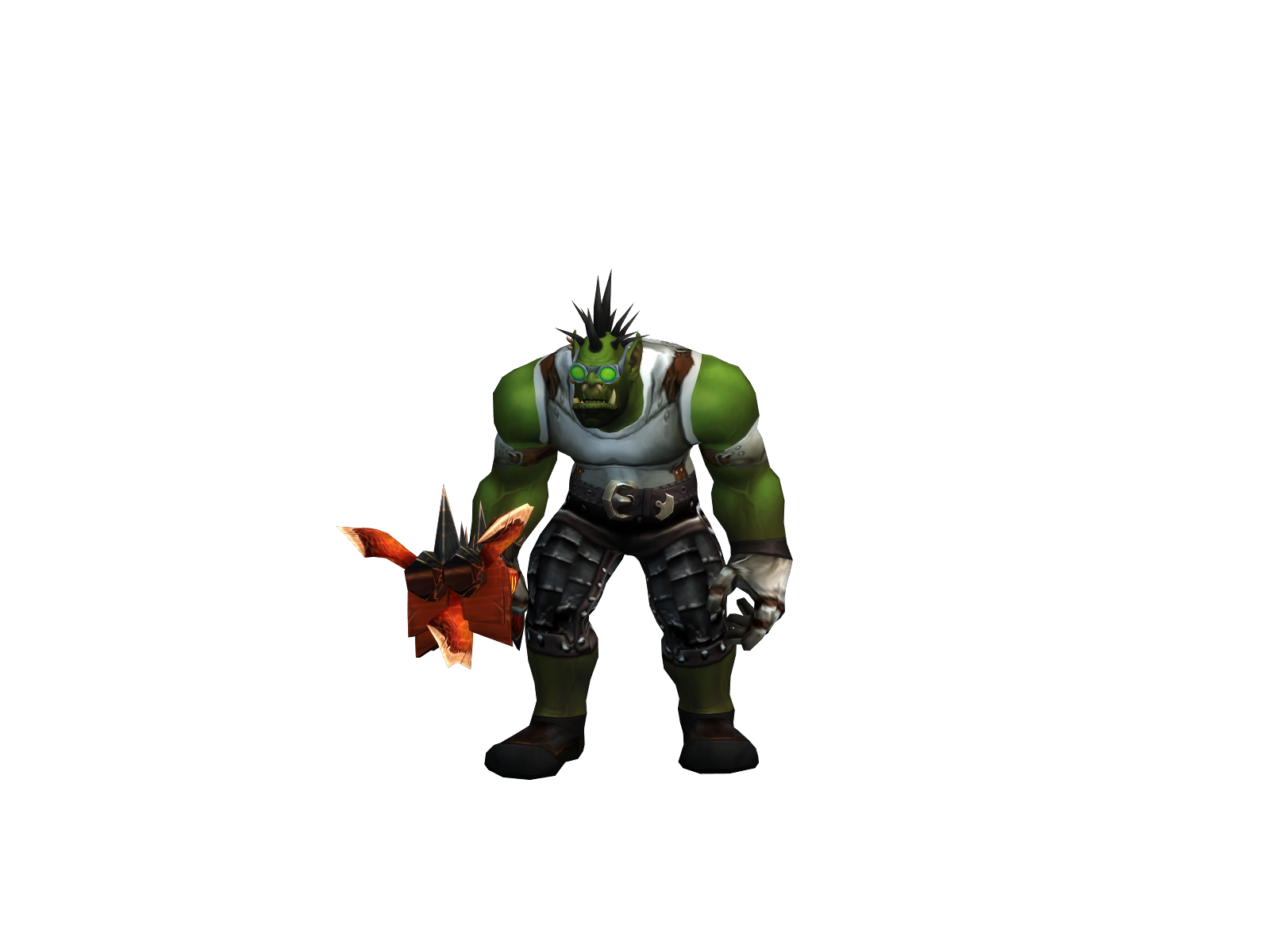 Hawgg 3D character render