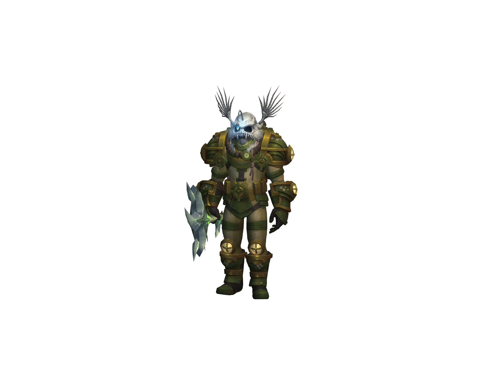 Oldstinky 3D character render