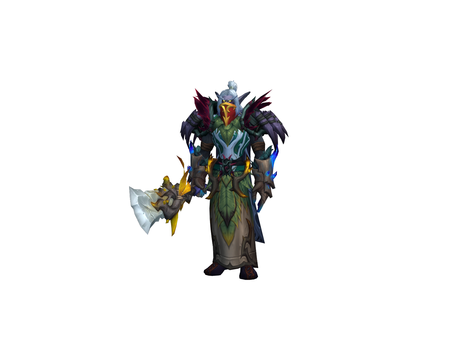 Bigbeargal 3D character render