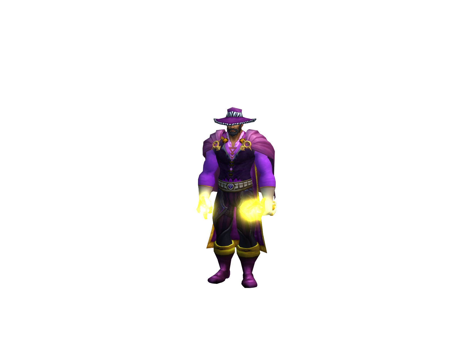 Dusker 3D character render