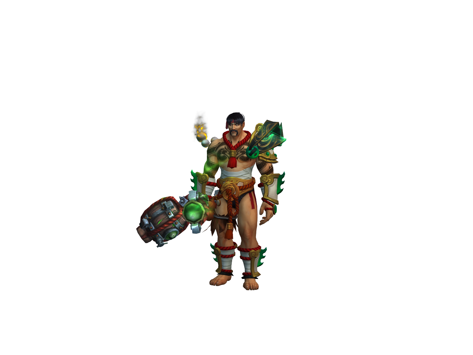 Aveda 3D character render