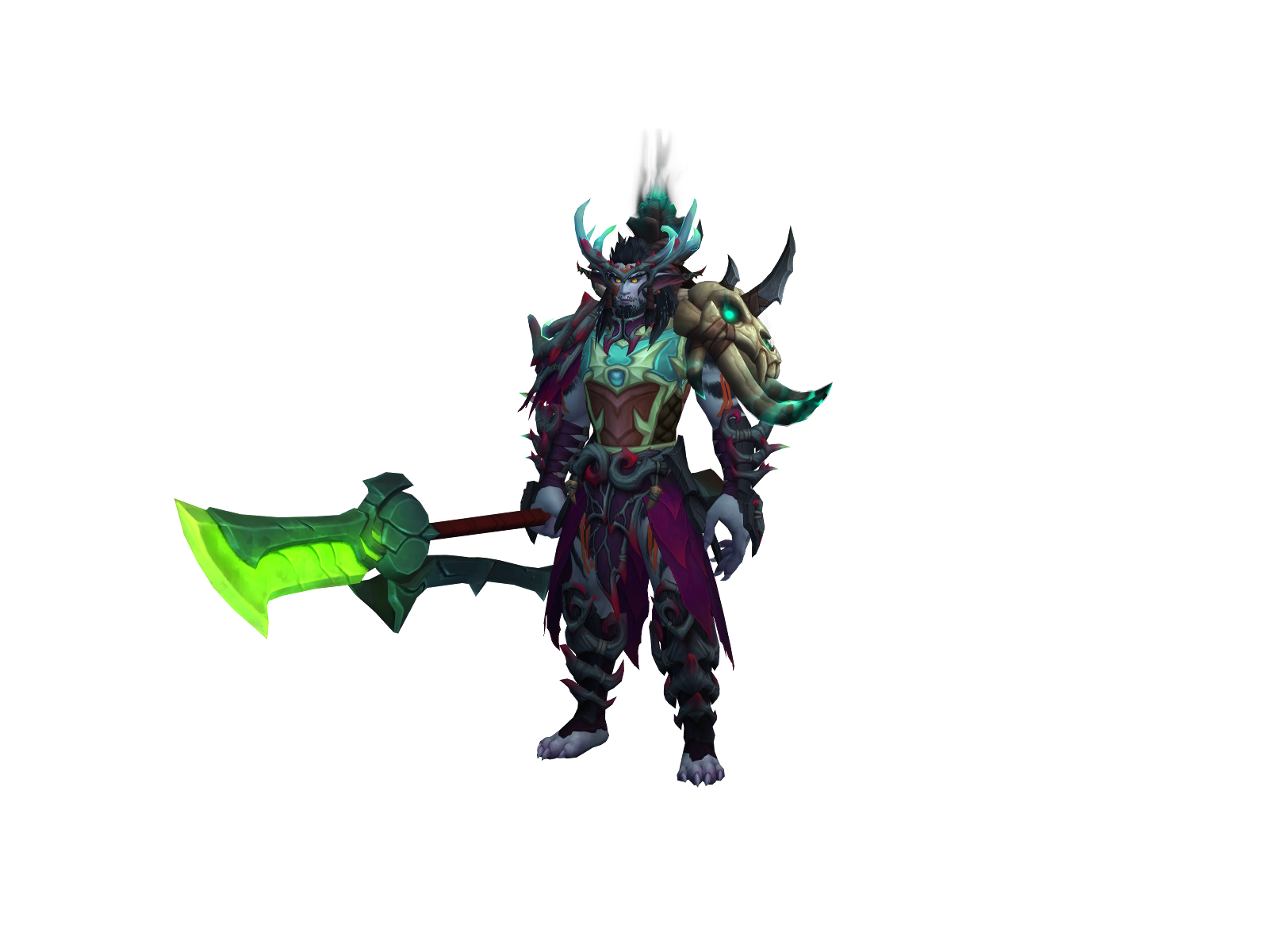 Humx 3D character render