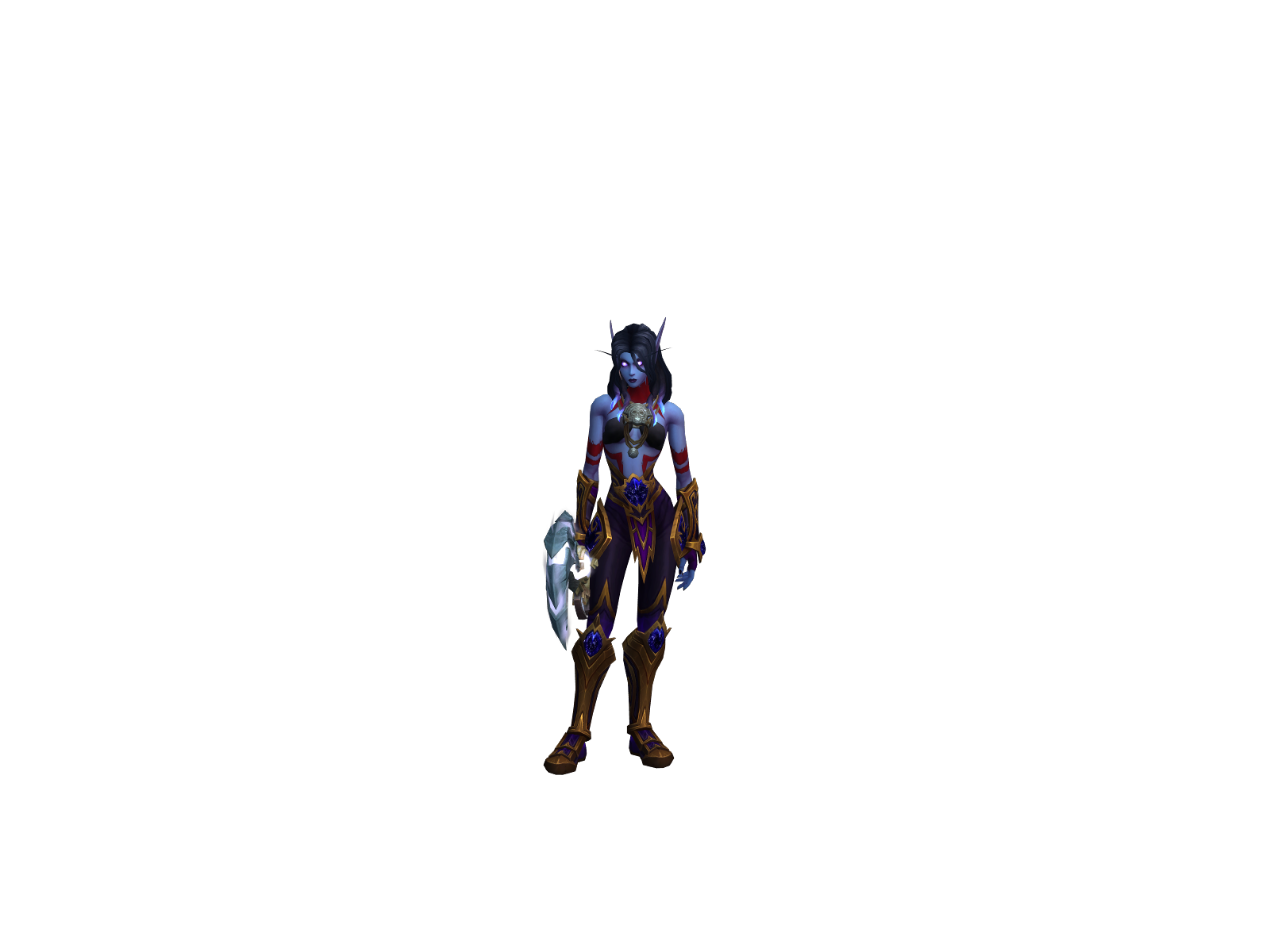 Càster 3D character render