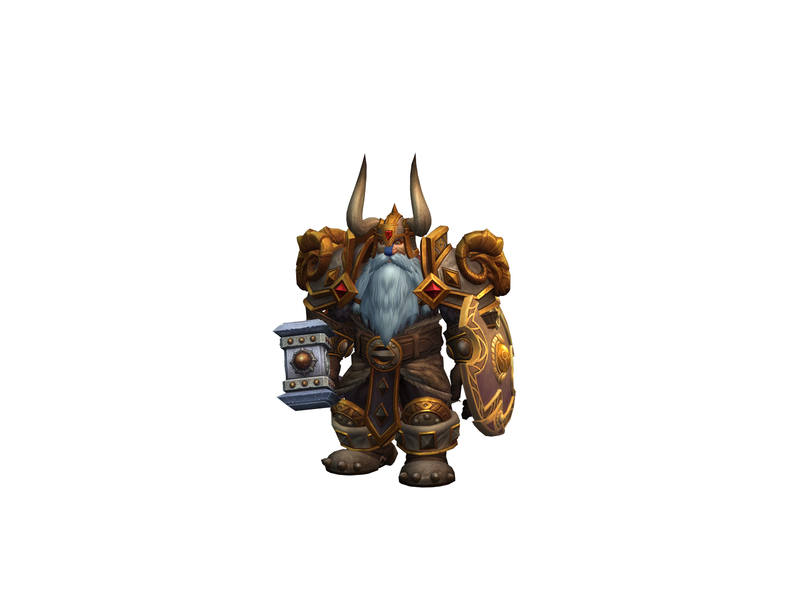 Flad 3D character render