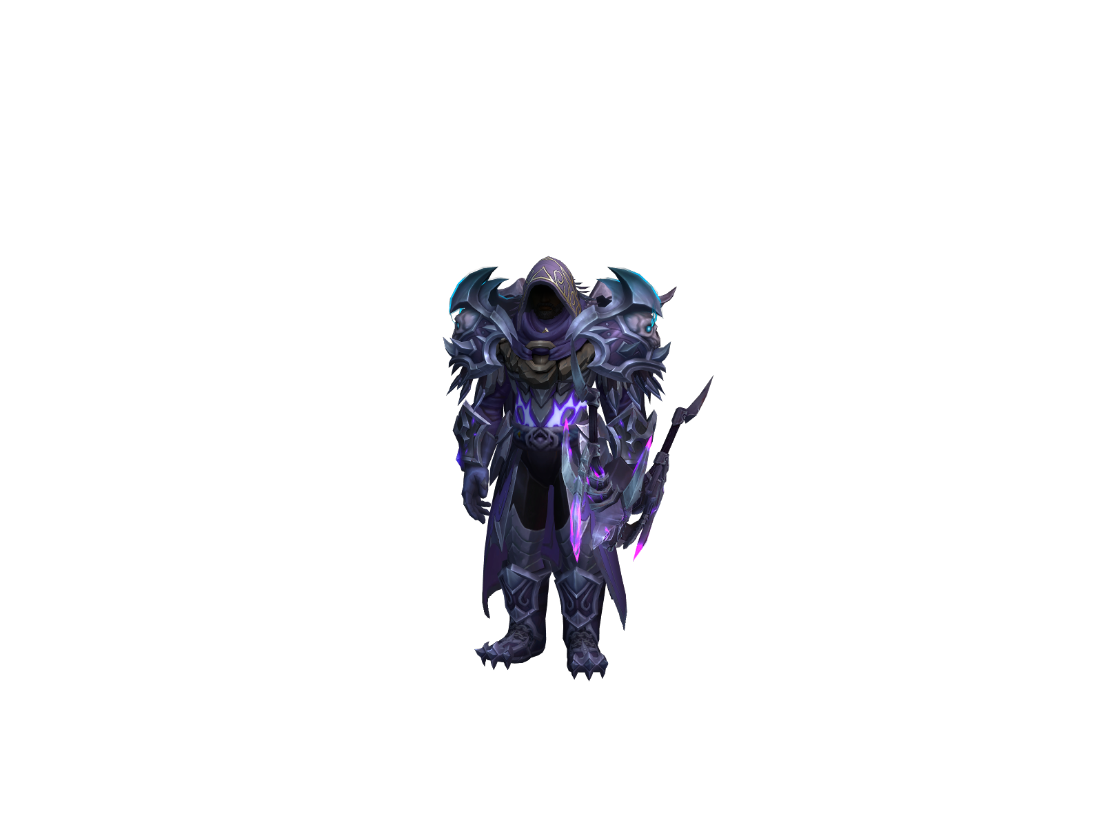 Feigntality 3D character render