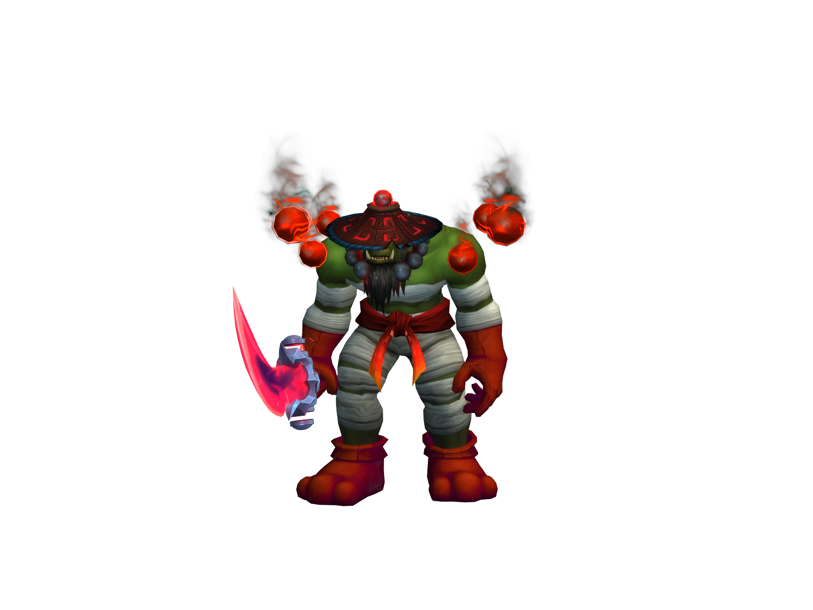 Bigtonkatruk 3D character render