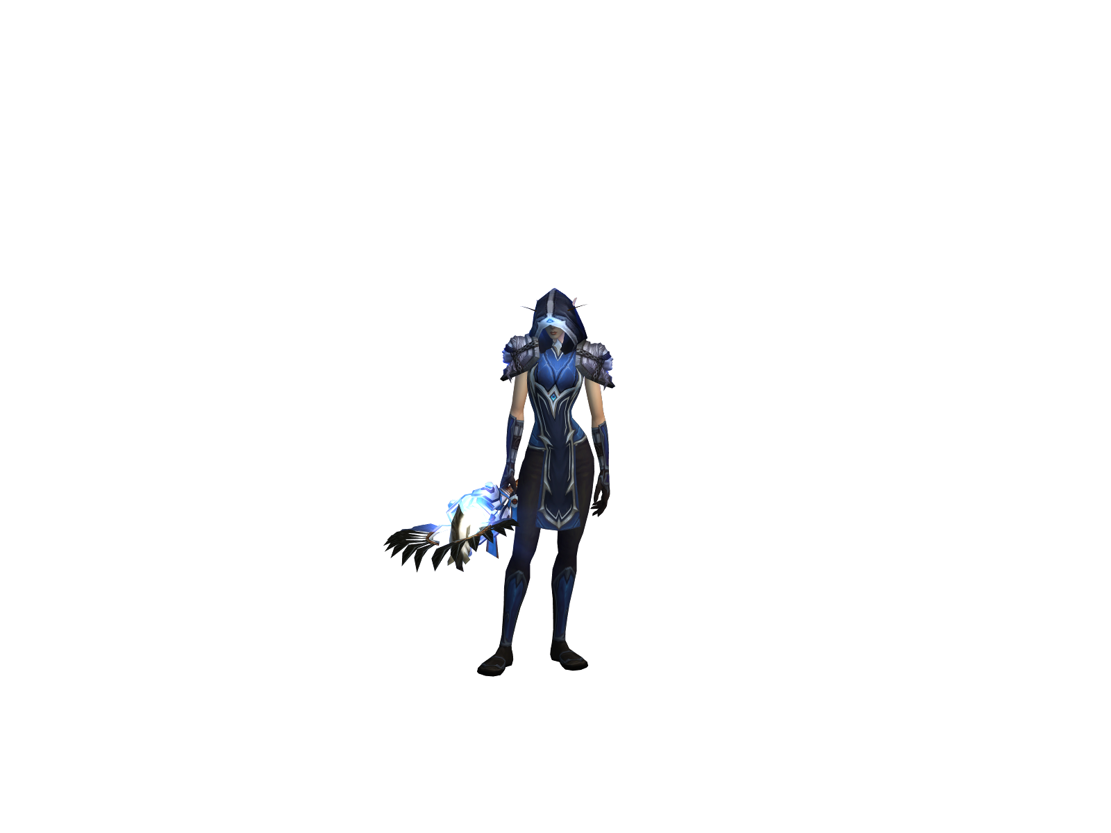 Lüîså 3D character render