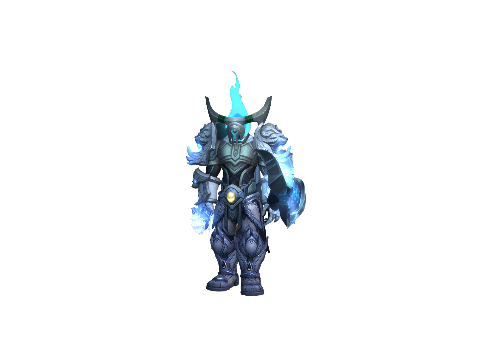 Perserverus 3D character render
