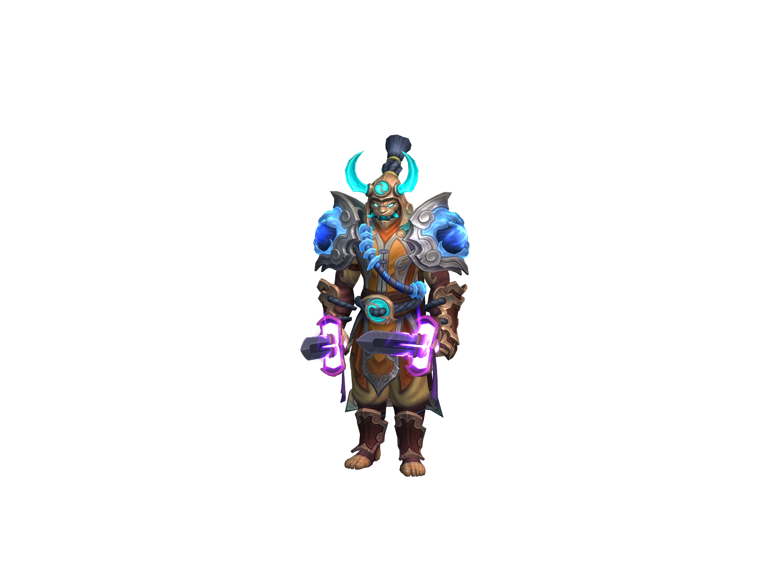 Darvoz 3D character render