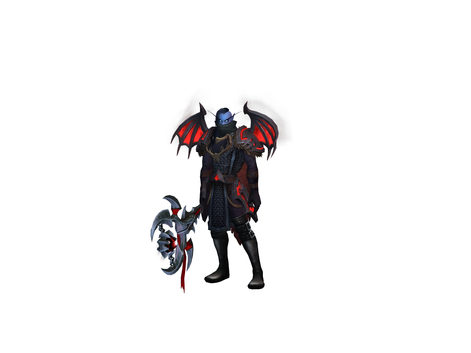Alcidro 3D character render