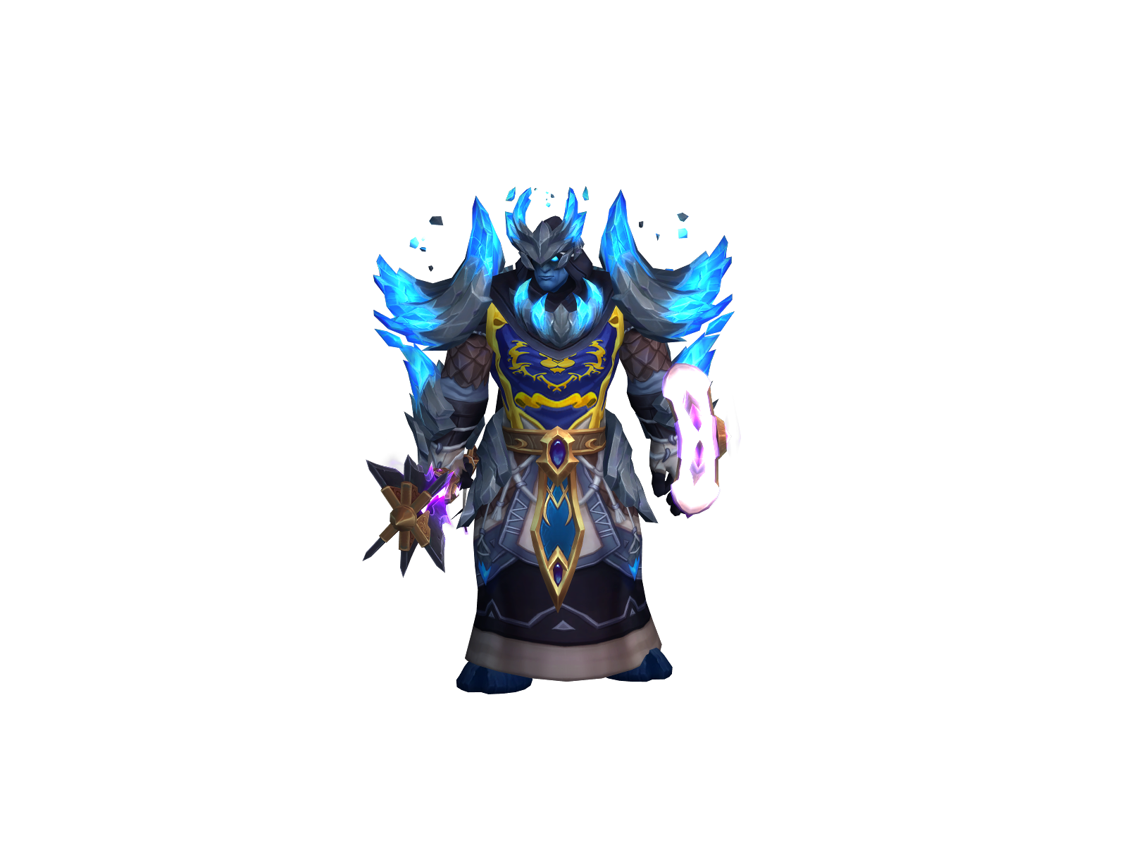 Zalvyn 3D character render