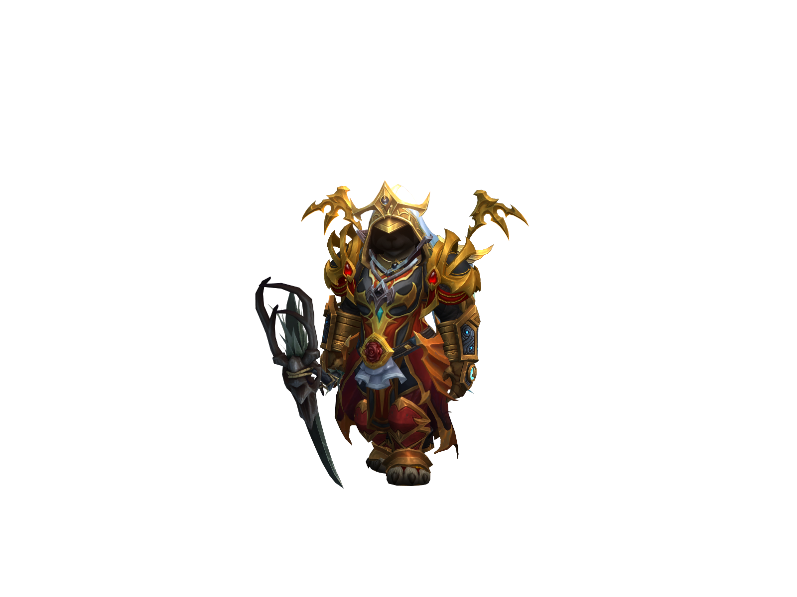 Zhangtanchi 3D character render