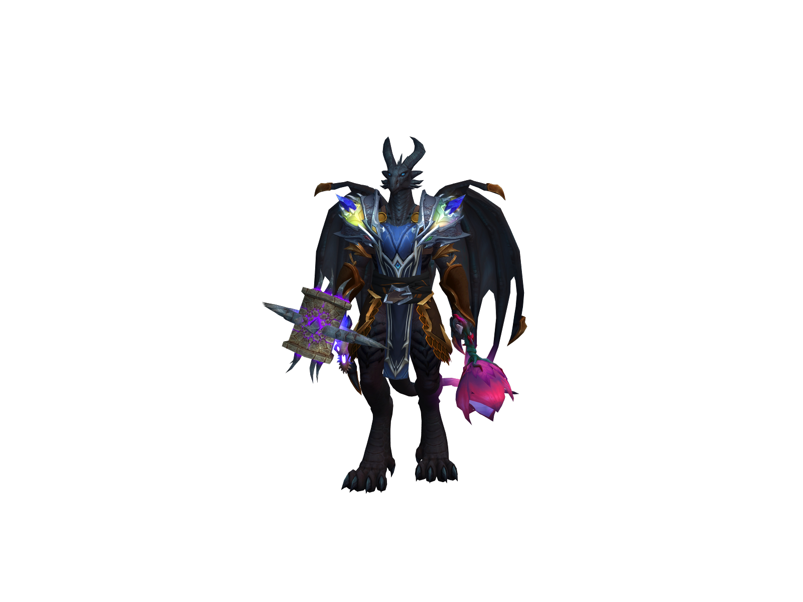 Cloutraxion 3D character render