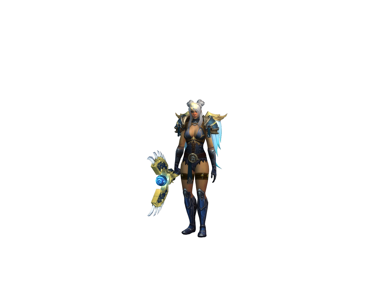 Serachi 3D character render