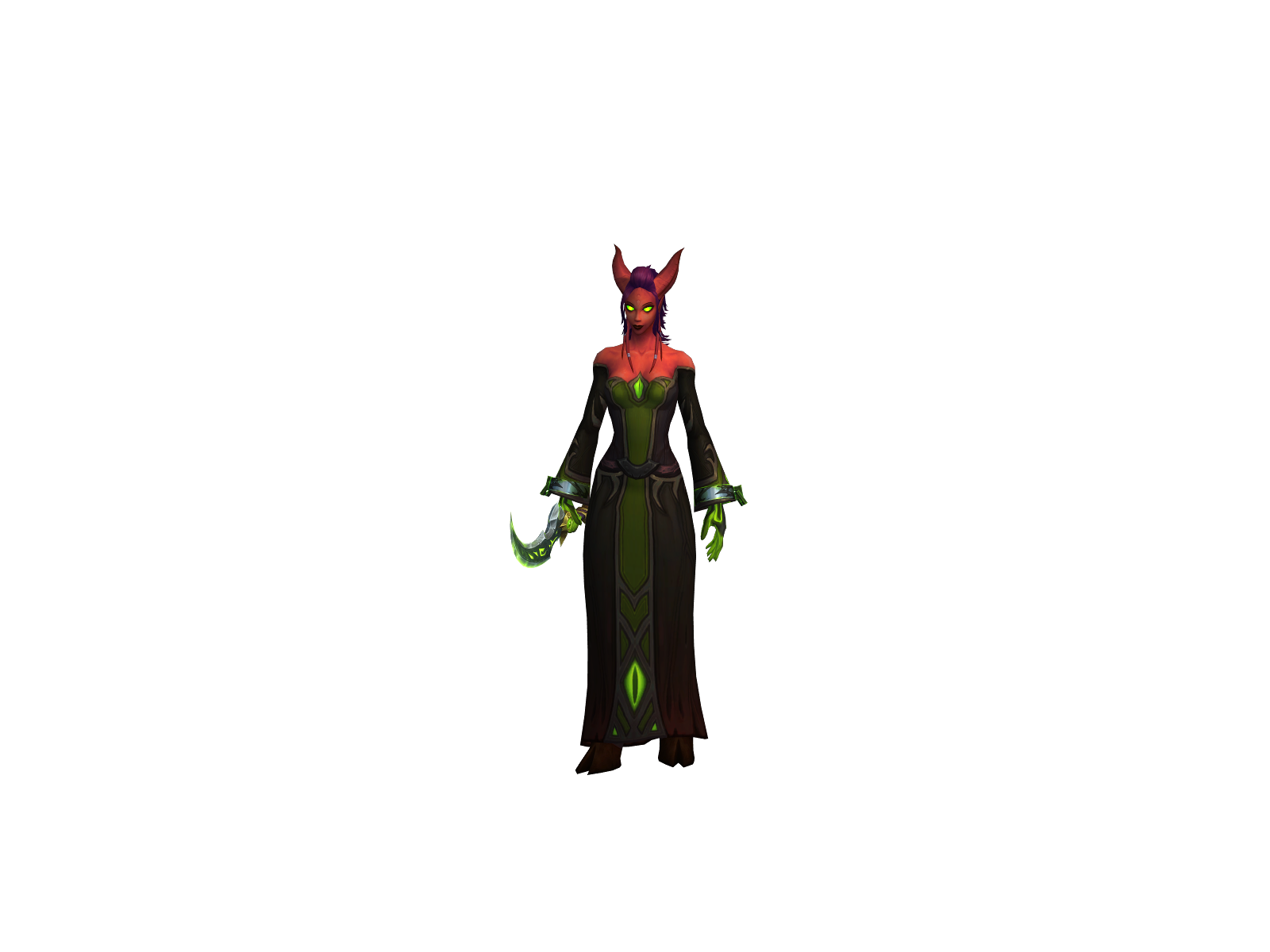 Claridan 3D character render