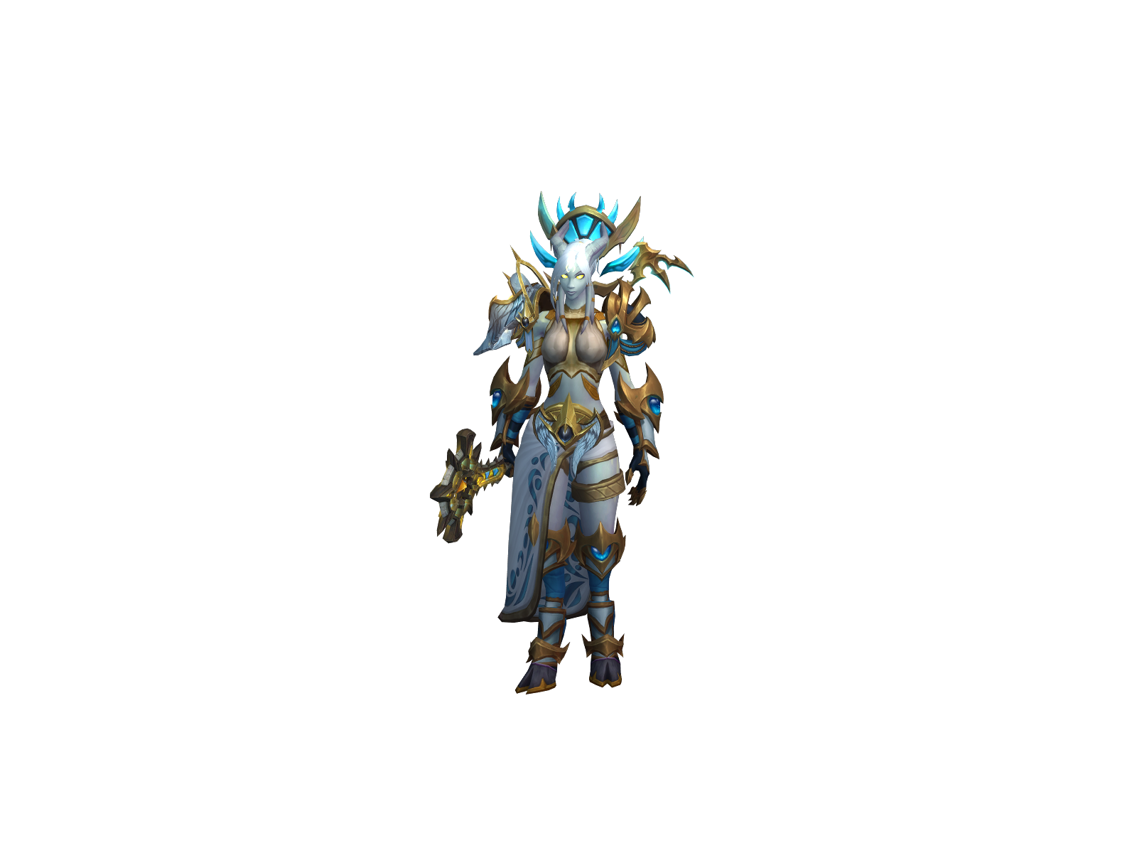 Shecow 3D character render